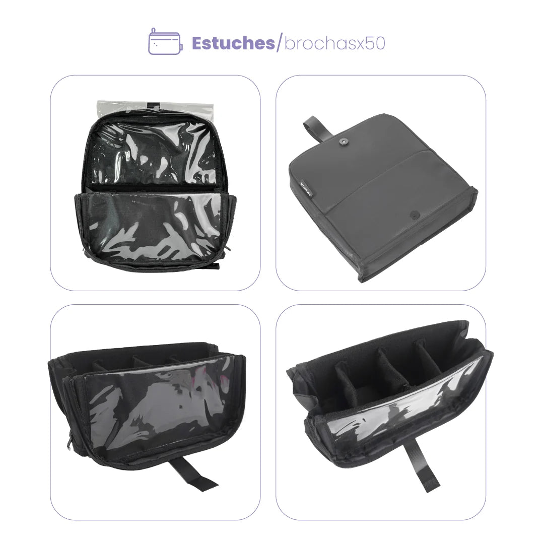KIT DE BROCHAS PROFESIONALES MONTOC 50 UNIDADES