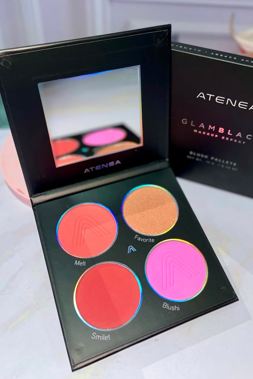 PALETA DE RUBORES GLAM BLACK ATENEA