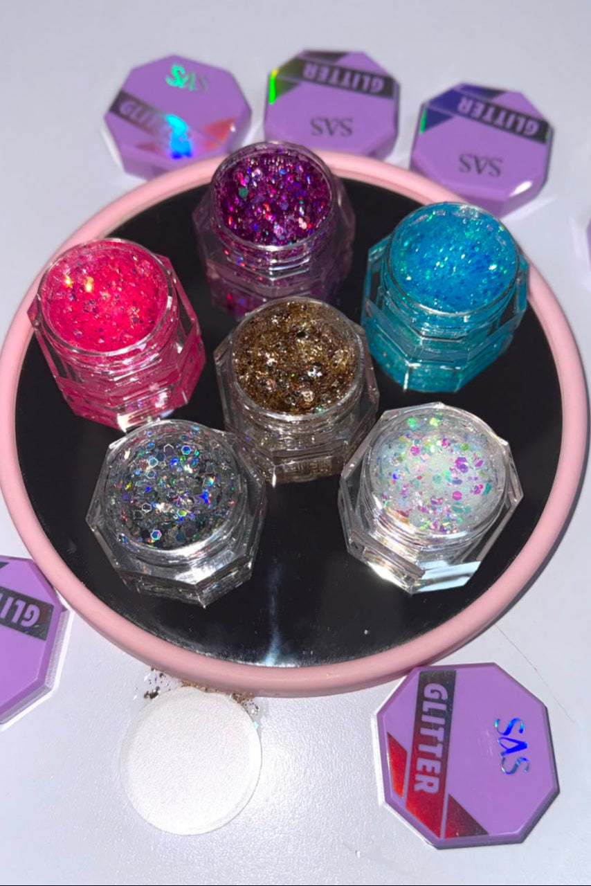 GLITTER EN GEL