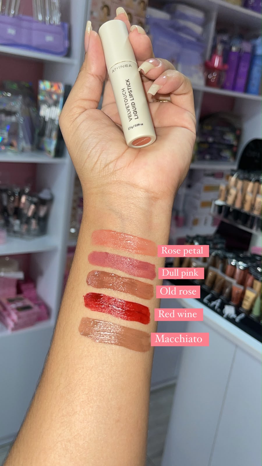 LABIAL LIQUIDO VELVET ATENEA
