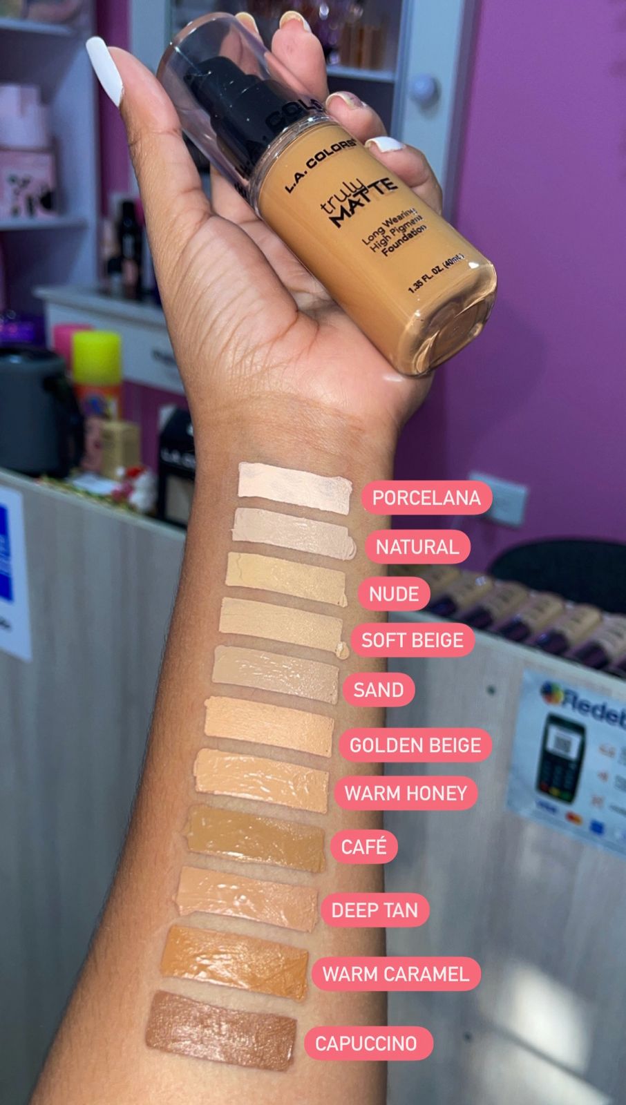 BASE TRULY MATTE LA COLORS
