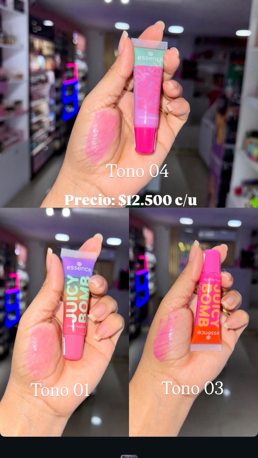 GLOSS JUICY BOMB PARTY ESSENCE