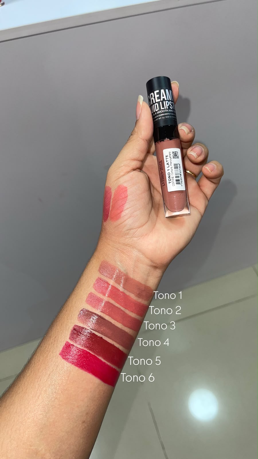 LABIAL LIQUIDO CREMOSO SAMY
