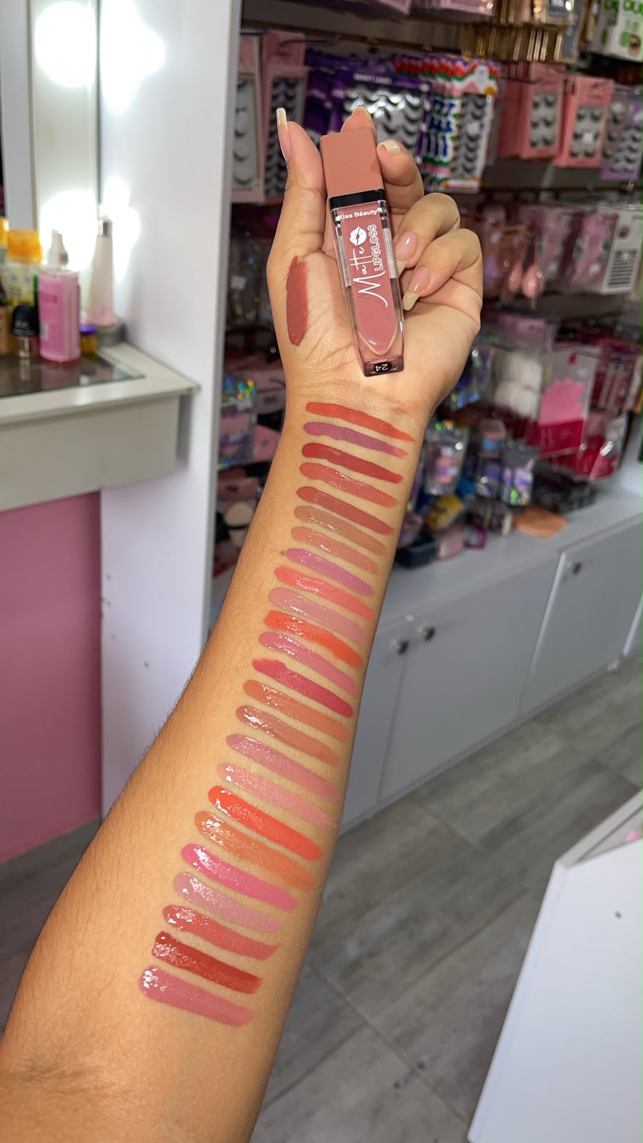 LABIAL LIQUIDO MATTE KISS BEAUTY