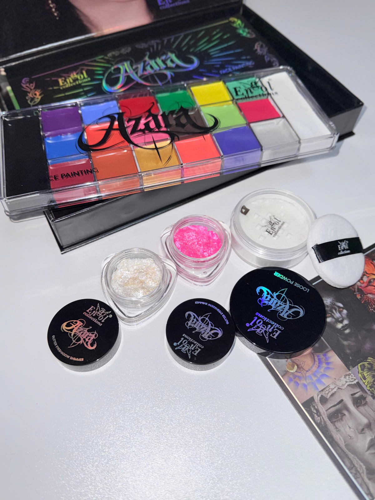 KIT DE MAQUILLAJE ARTISTICO AZARA ENGOL