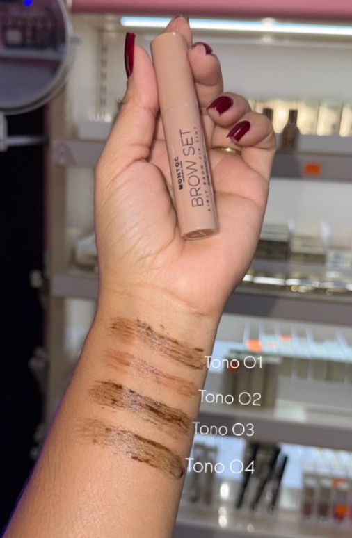GEL PARA CEJAS CON COLOR MONTOC