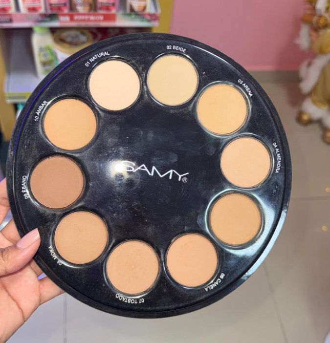 POLVO COMPACTO SIN ESPEJO SAMY