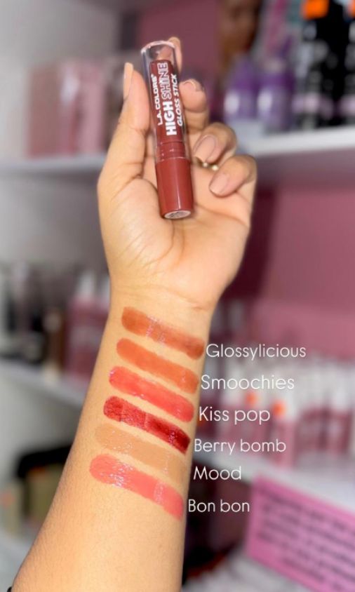 BALSAMO PARA LABIOS HIGH SHINE LA COLORS
