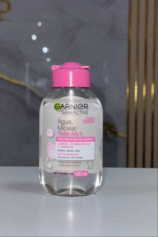 AGUA MICELAR GARNIER TODO EN UNO 100 ML