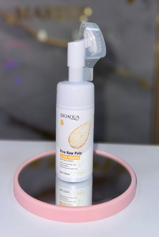 ESPUMA FACIAL DE ARROZ BIOAQUA