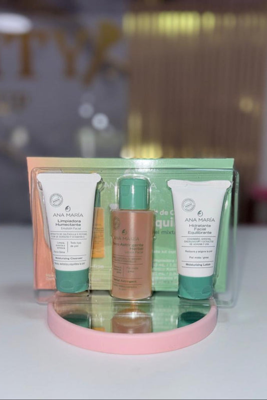 KIT CUIDADO FACIAL ANA MARIA PIEL GRASA