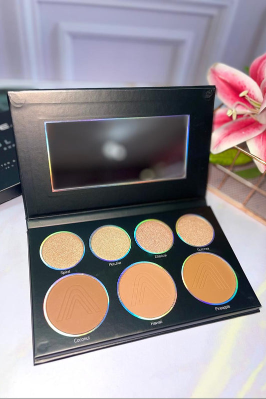 PALETA DE CONTORNOS GLAM BLACK ATENEA