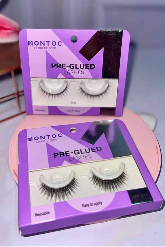 PESTAÑAS PRE GLUED MONTOC