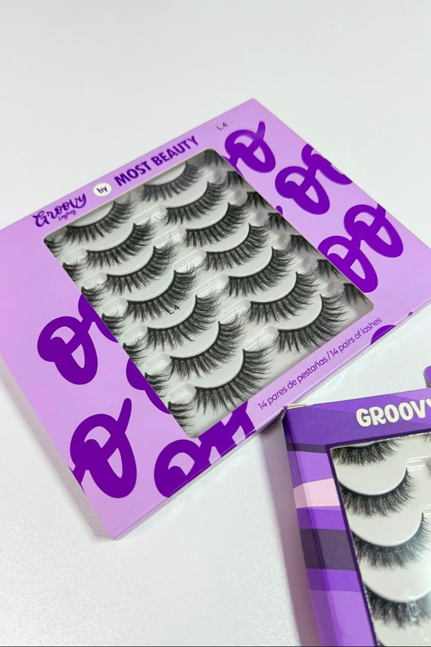 SET DE PESTAÑAS GROOVY MOST BEAUTY