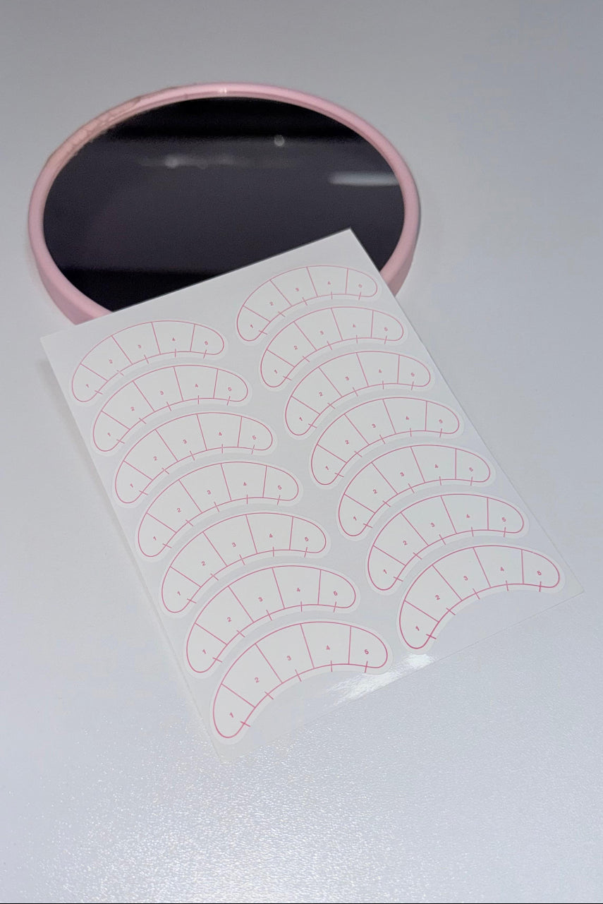 PAQUETE DE STIKCER PARA EXTENSION DE PESTAÑAS