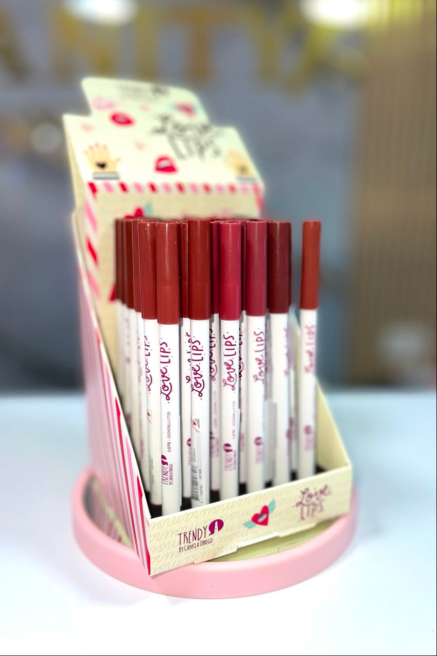 DELINEADOR DE LABIOS TRENDY LOVE LIPS
