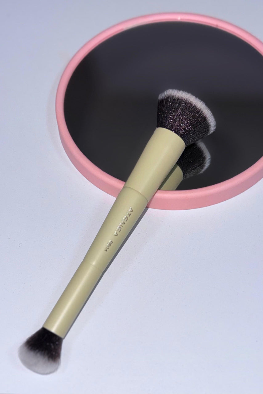 BROCHA DUO GLAM 4 PARA BASE Y CORRECTOR