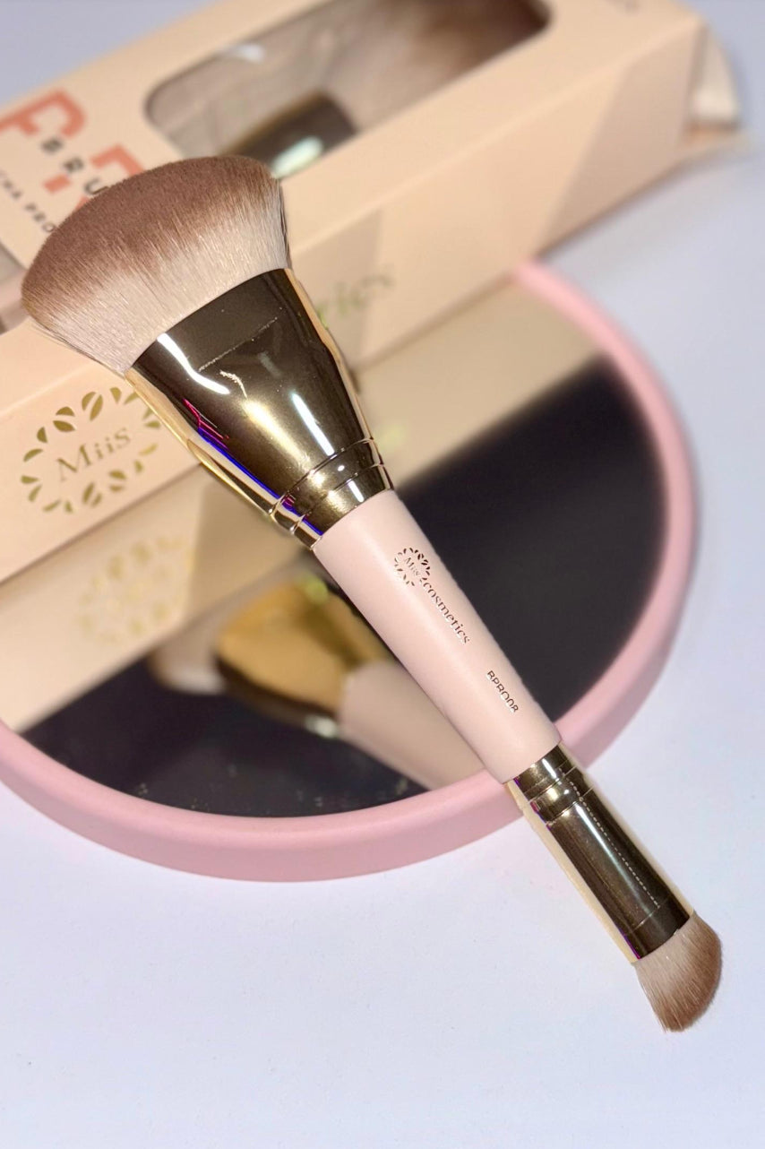 BROCHA DUO PARA BASE Y CORRECTOR MIIS COSMETICS