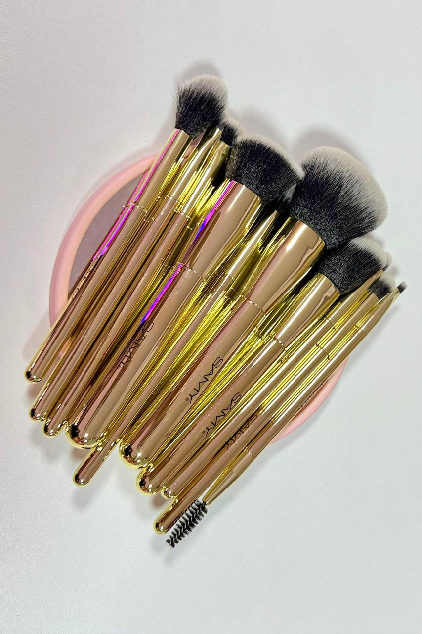 KIT DE BROCHAS VELVET GLAM SAMY