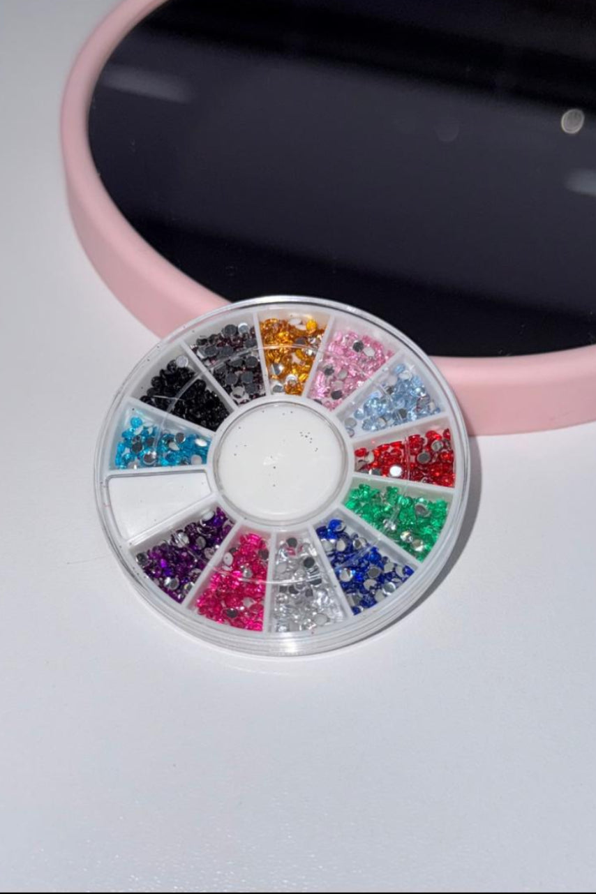 RUEDA DE GEMAS DE COLORES
