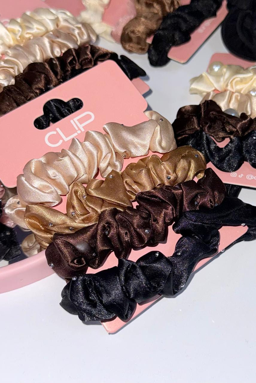 SCRUNCHIES X 4 UNIDADES