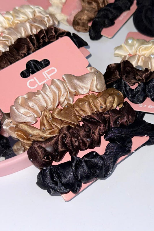 SCRUNCHIES X 4 UNIDADES