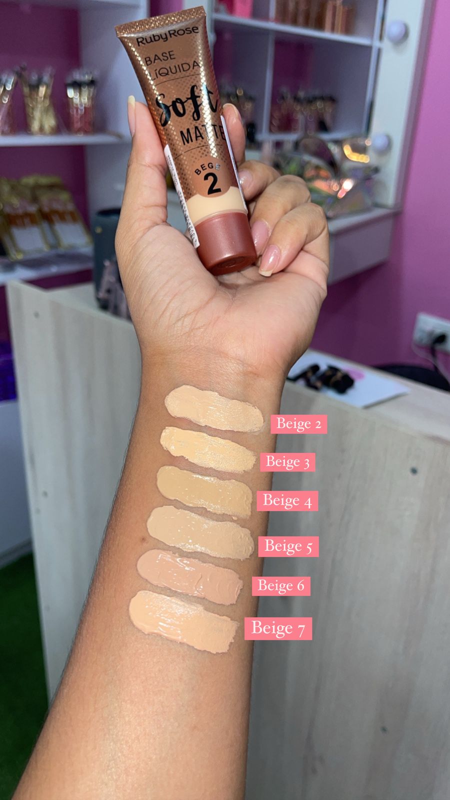 BASE SOFT MATTE RUBY ROSE