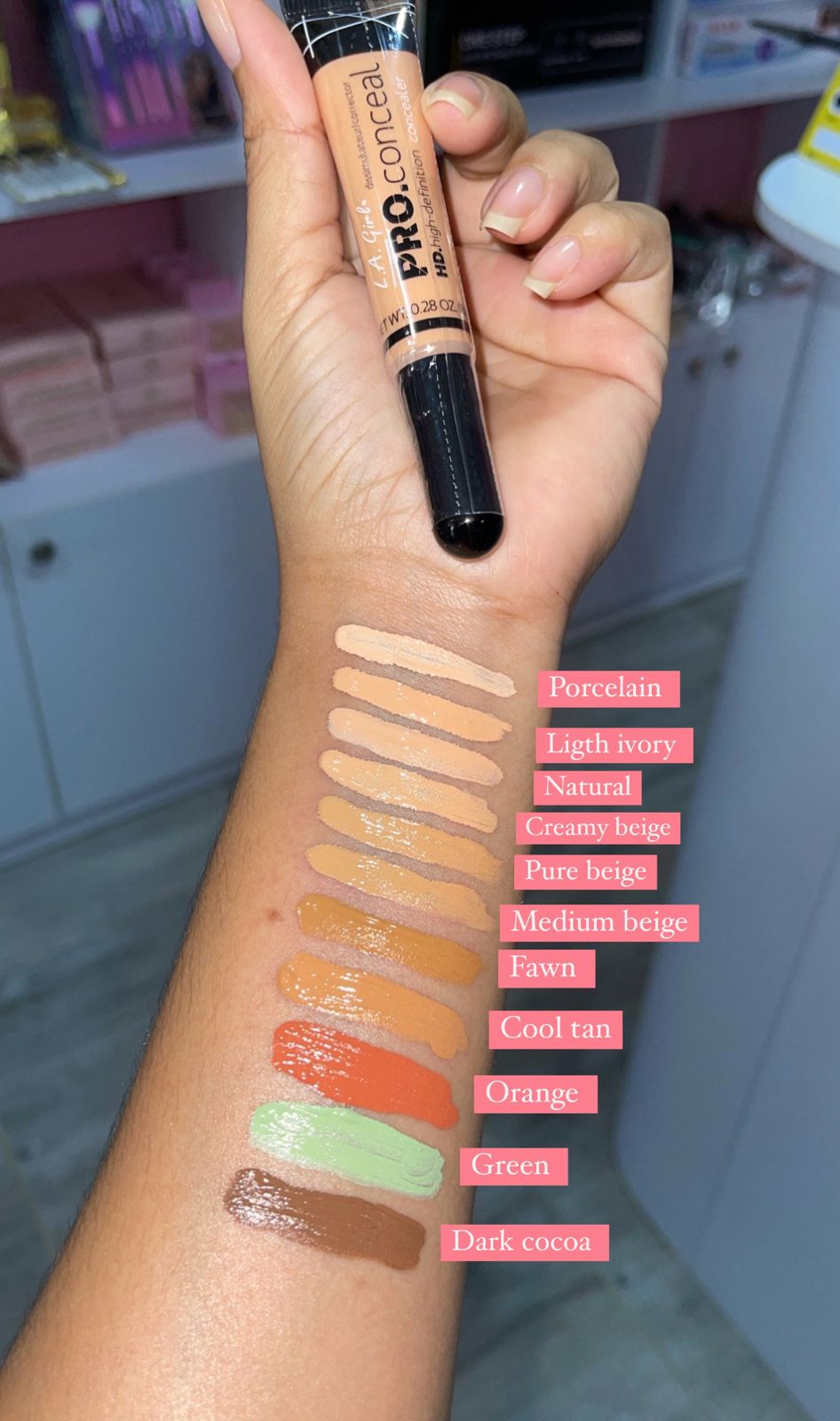 CORRECTOR LA GIRL PRO CONCEAL