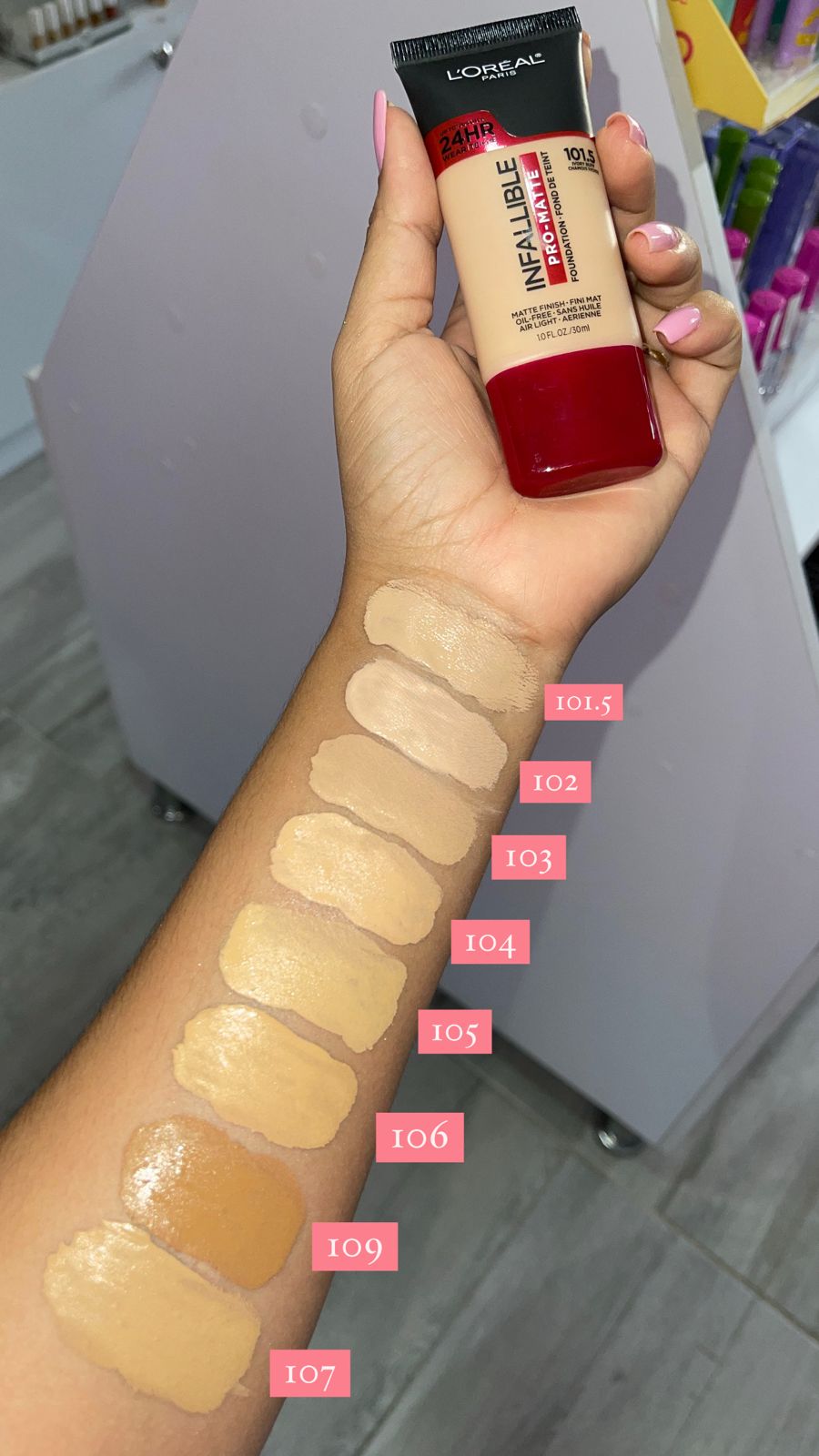 BASE INFALLIBLE LOREAL