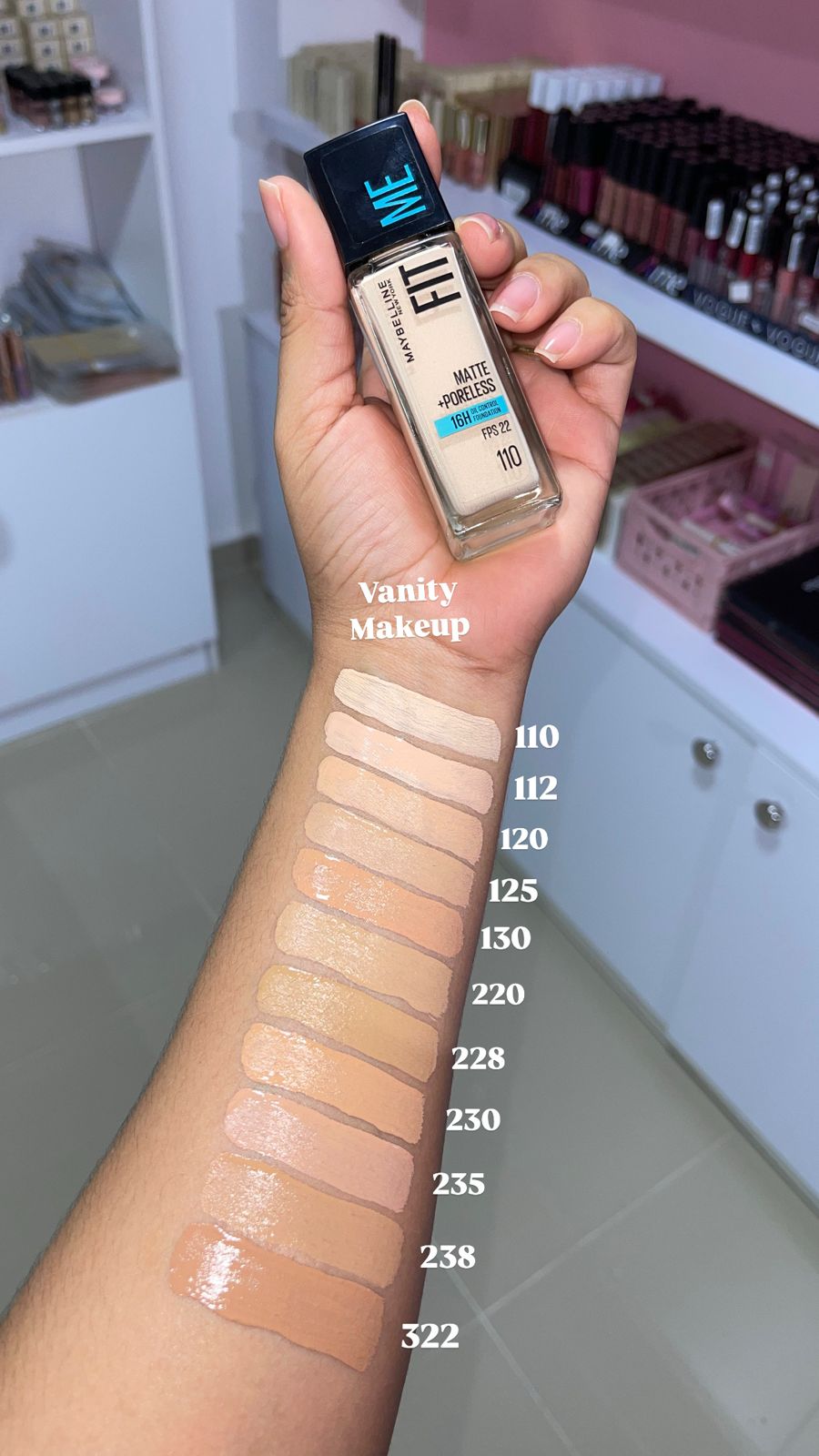BASE FIT ME MAYBELLINE