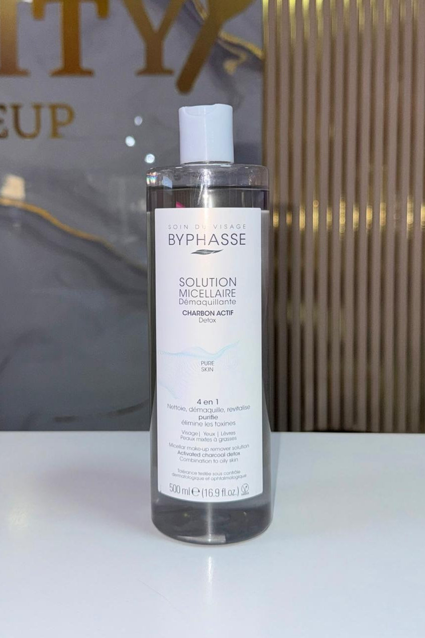 AGUA MICELAR CARBON ACTIVADO BYPHASSE