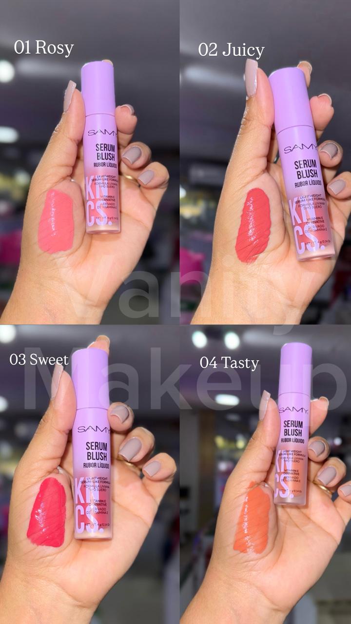 RUBOR LIQUIDO SERUM BLUSH SAMY