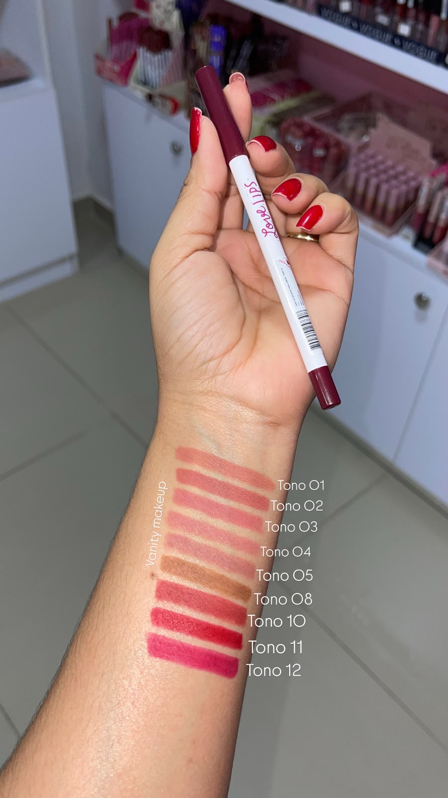 DELINEADOR DE LABIOS TRENDY LOVE LIPS