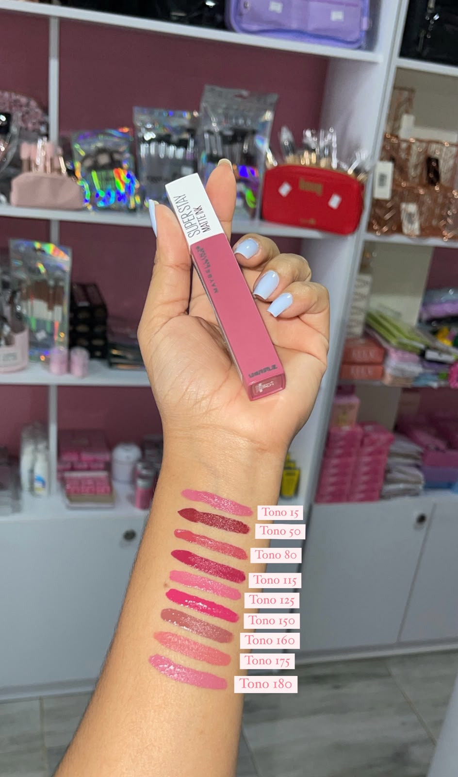 LABIAL LIQUIDO SUPER STAY MAYBELLINE