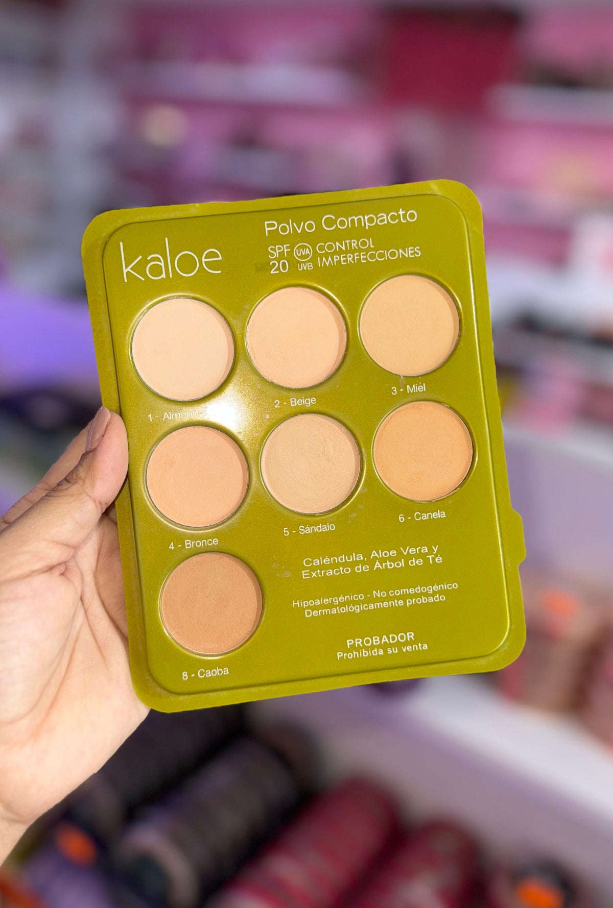 POLVO COMPACTO CONTROL IMPERFECCION KALOE
