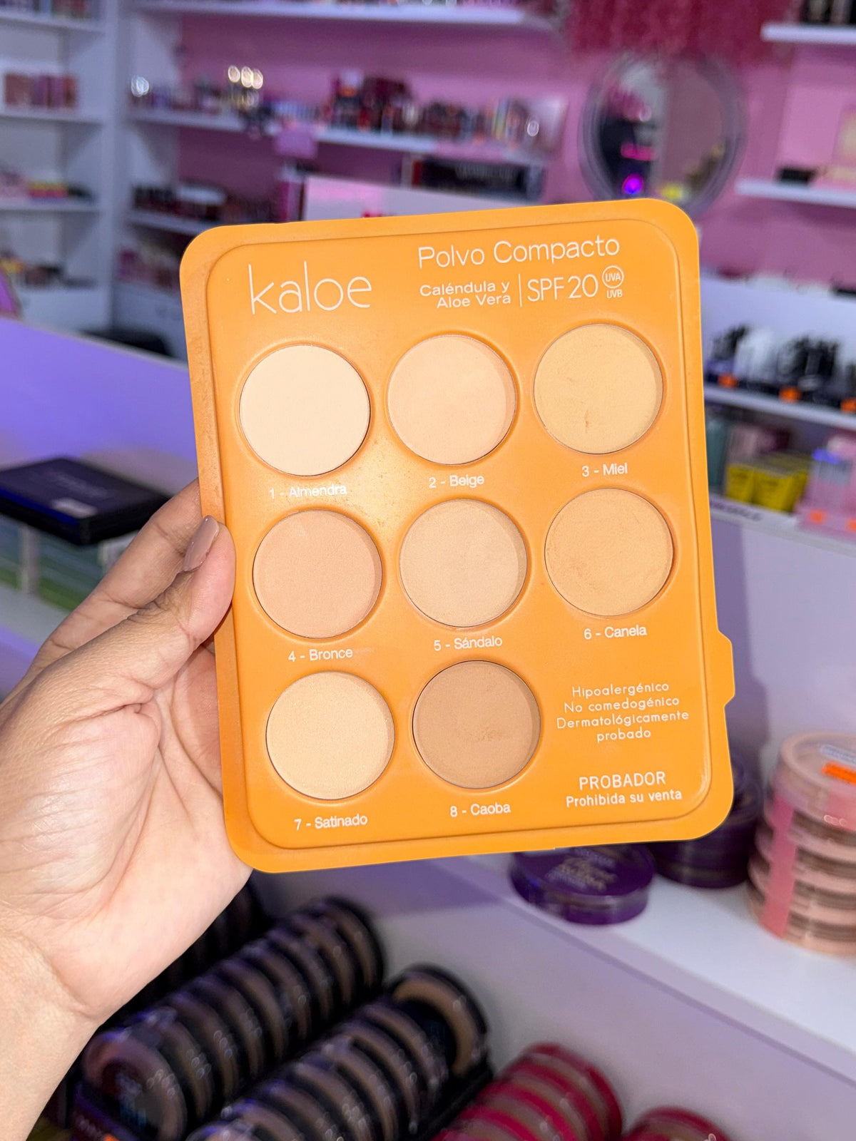 POLVO COMPACTO CALENDULA KALOE