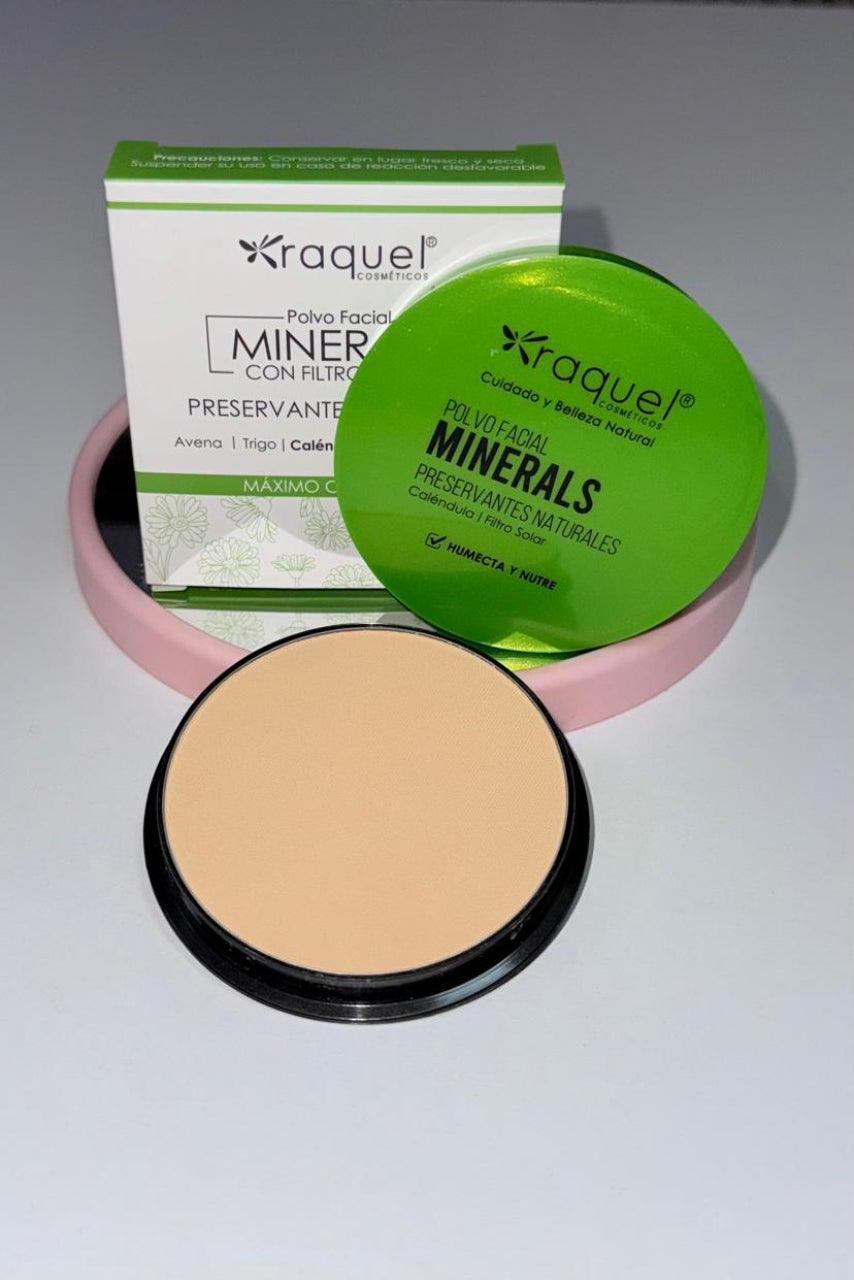 POLVO COMPACTO MINERAL RAQUEL