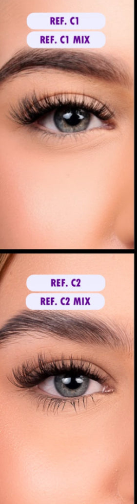 PESTAÑAS CLUSTERS VOLUMEN RUSO MOST BEAUTY