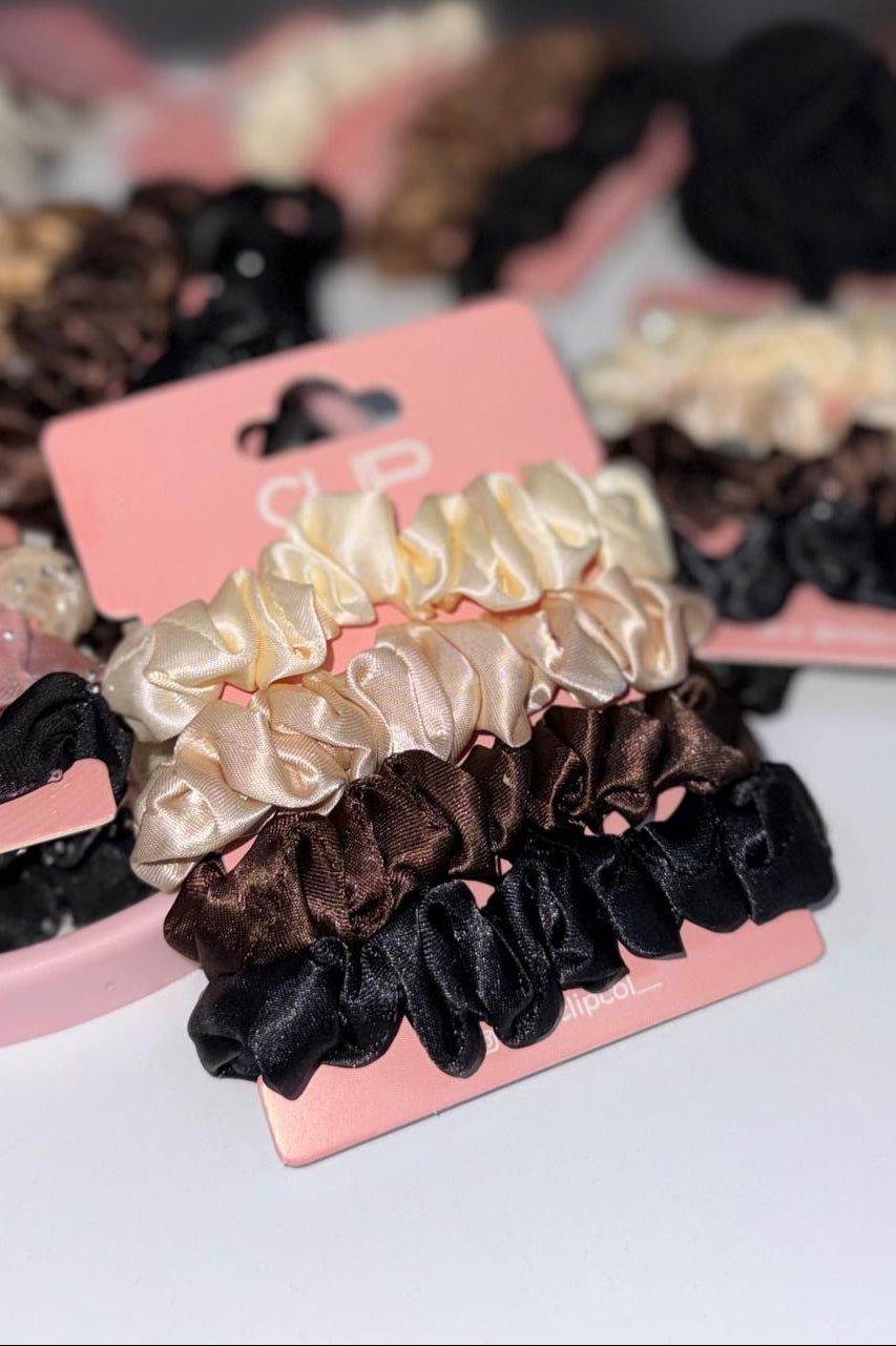 SCRUNCHIES X 4 UNIDADES