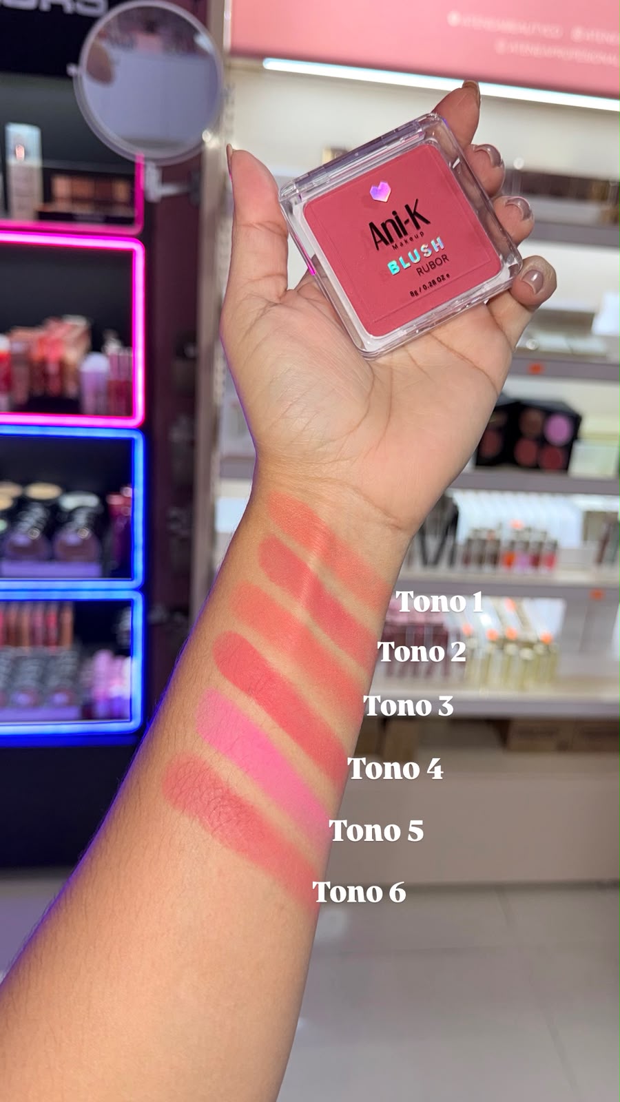 RUBOR COMPACTO BONITA ANIK