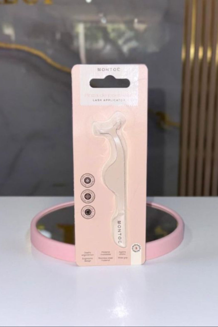 PINZA PARA PESTAÑAS MONTOC
